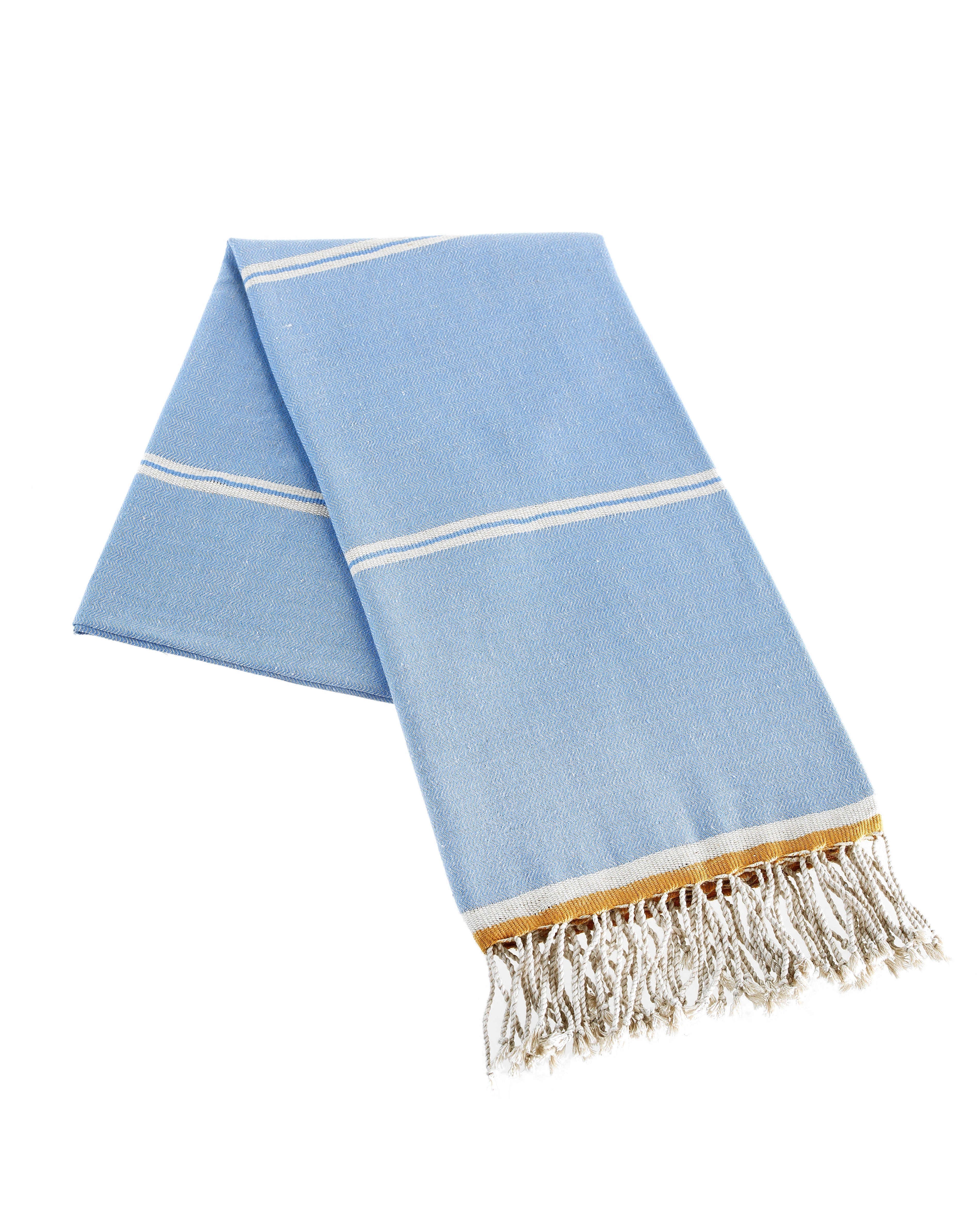 Aruba Peshtemal - Sky Blue – Blue Lily Cotton LLC